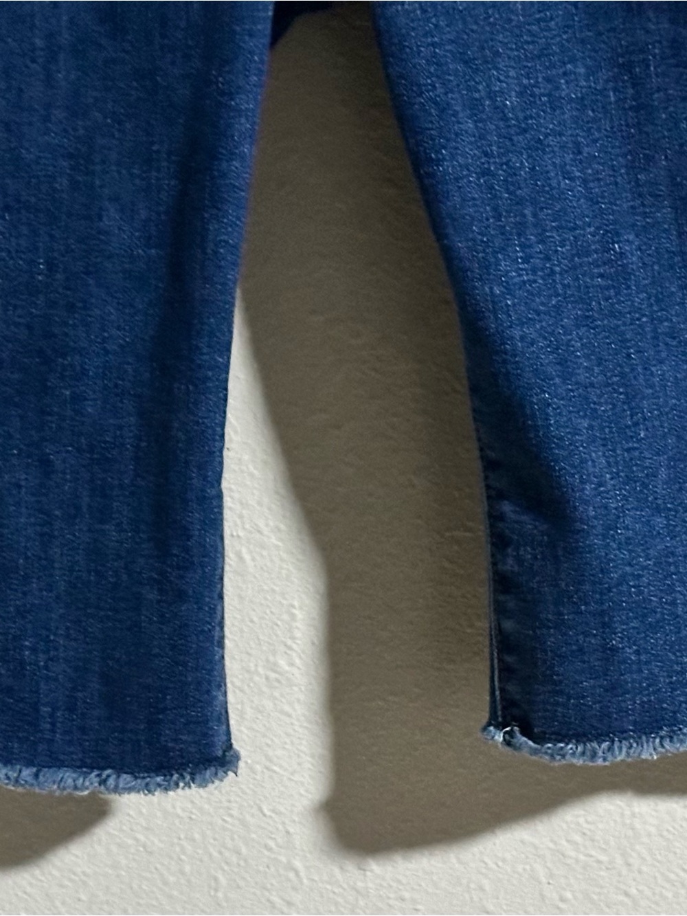 LOFT Outlet Deep Indigo Denim Bermuda Shorts - Picture 4 of 8